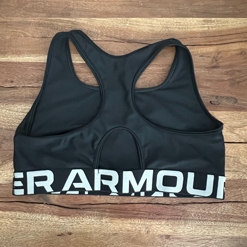 Under Armour Black and White Performance Top - Picture 2 of 3
